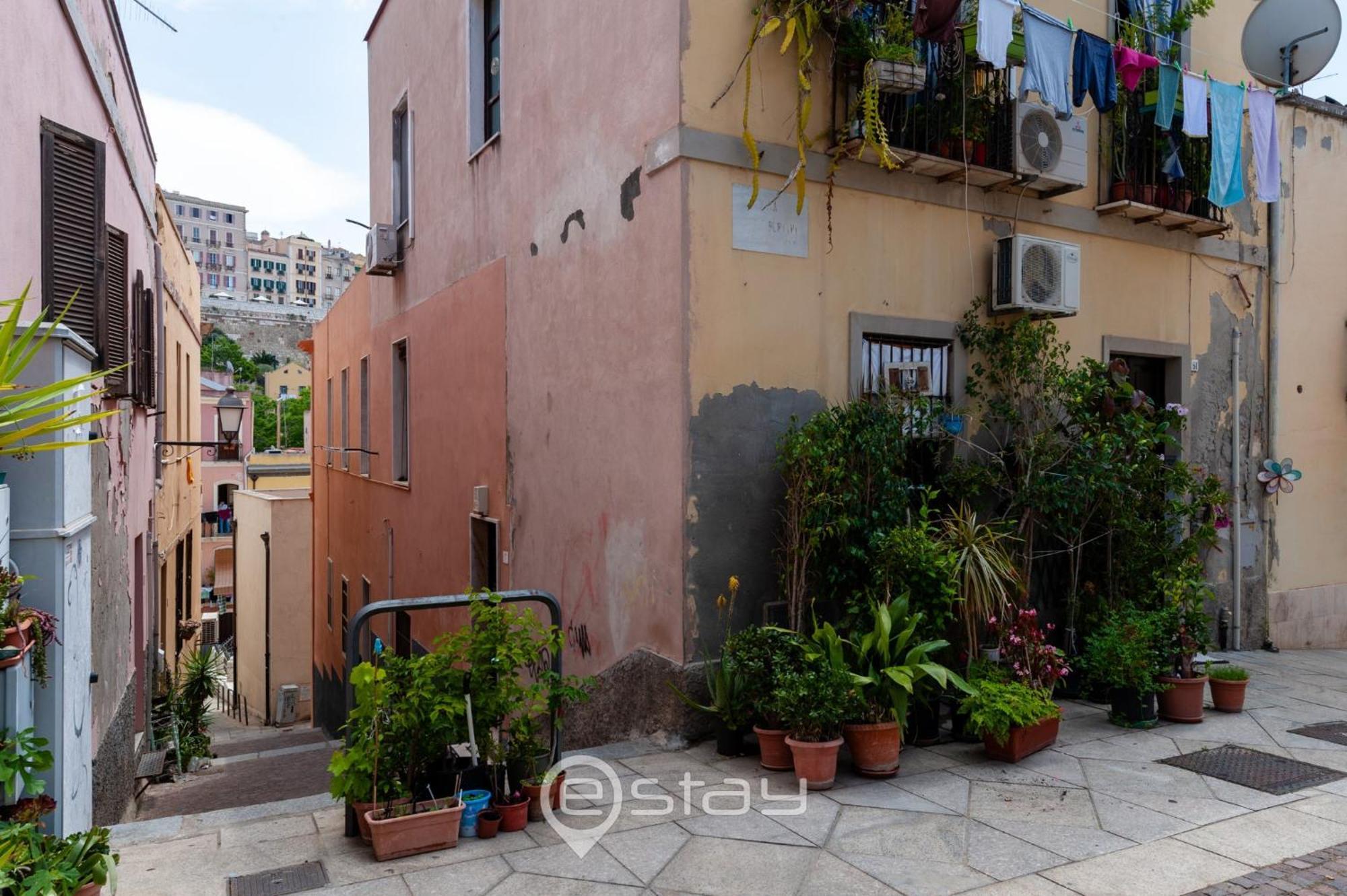 Charm In Siotto Pintor Lejlighed Cagliari Eksteriør billede